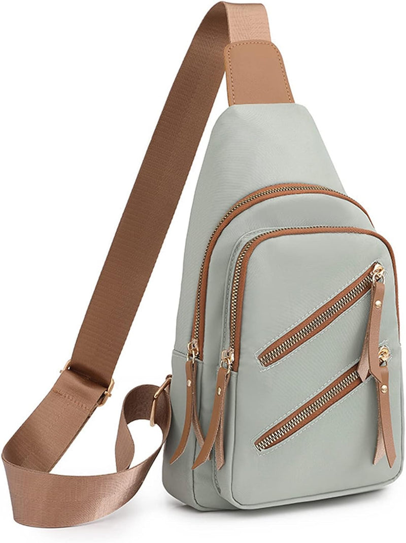 FANDARE Ultraleicht Brusttasche Damen Handtaschen Elegant Handy Umhängetasche Sling Crossbody Tasche