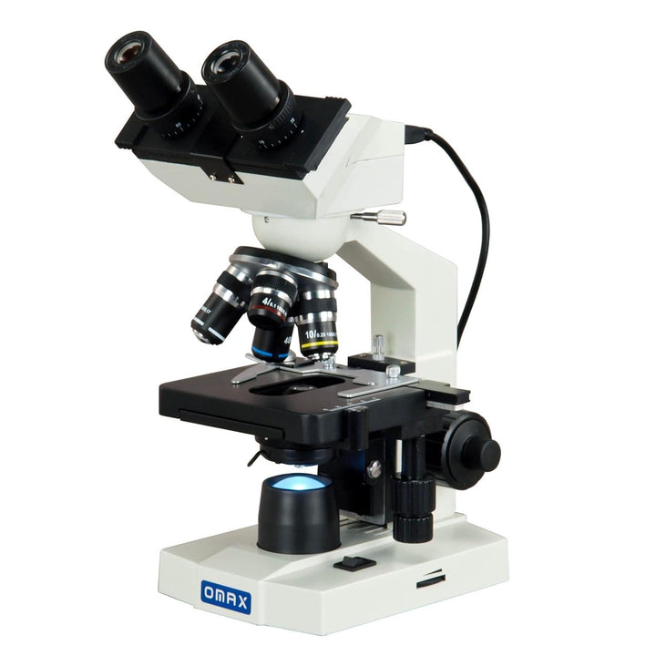 AmScope MD82ES10-SC100 OMAX Eingebautes digitales 1,3-Megapixel-LED-Mikroskop mit binokularer Verbin