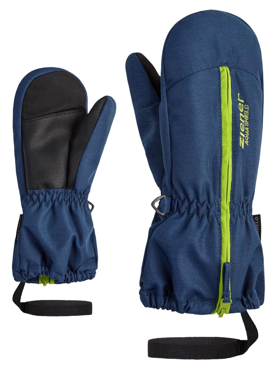 Ziener Unisex – Babys Langelo Handschuhe 110 hale navy stru, 110 hale navy stru