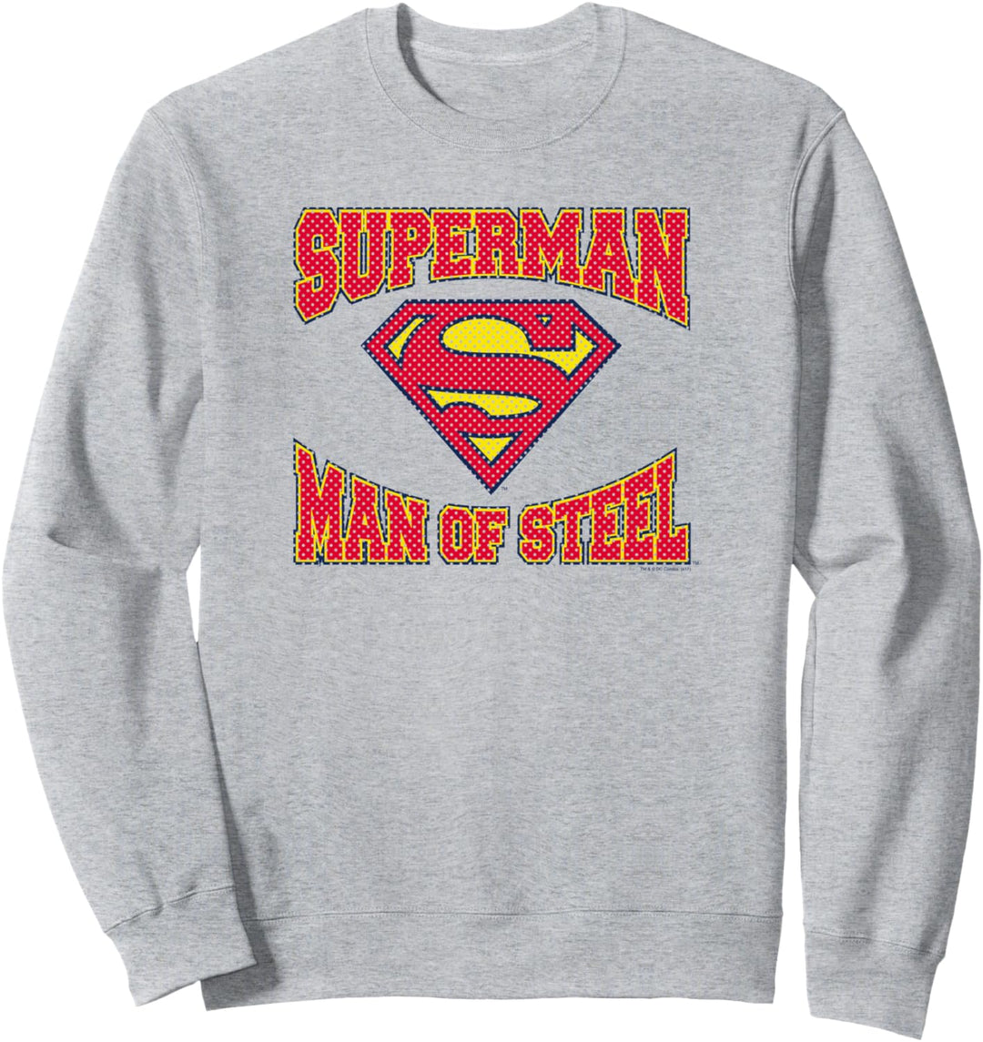 Superman Man of Steel Jersey Sweatshirt