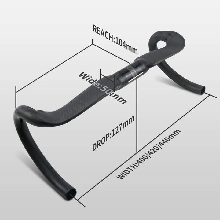 Carbon lenker rennrad Alfa Pasca carbon aero lenker rennrad 31.8mm drop lenker zum radfahren interne