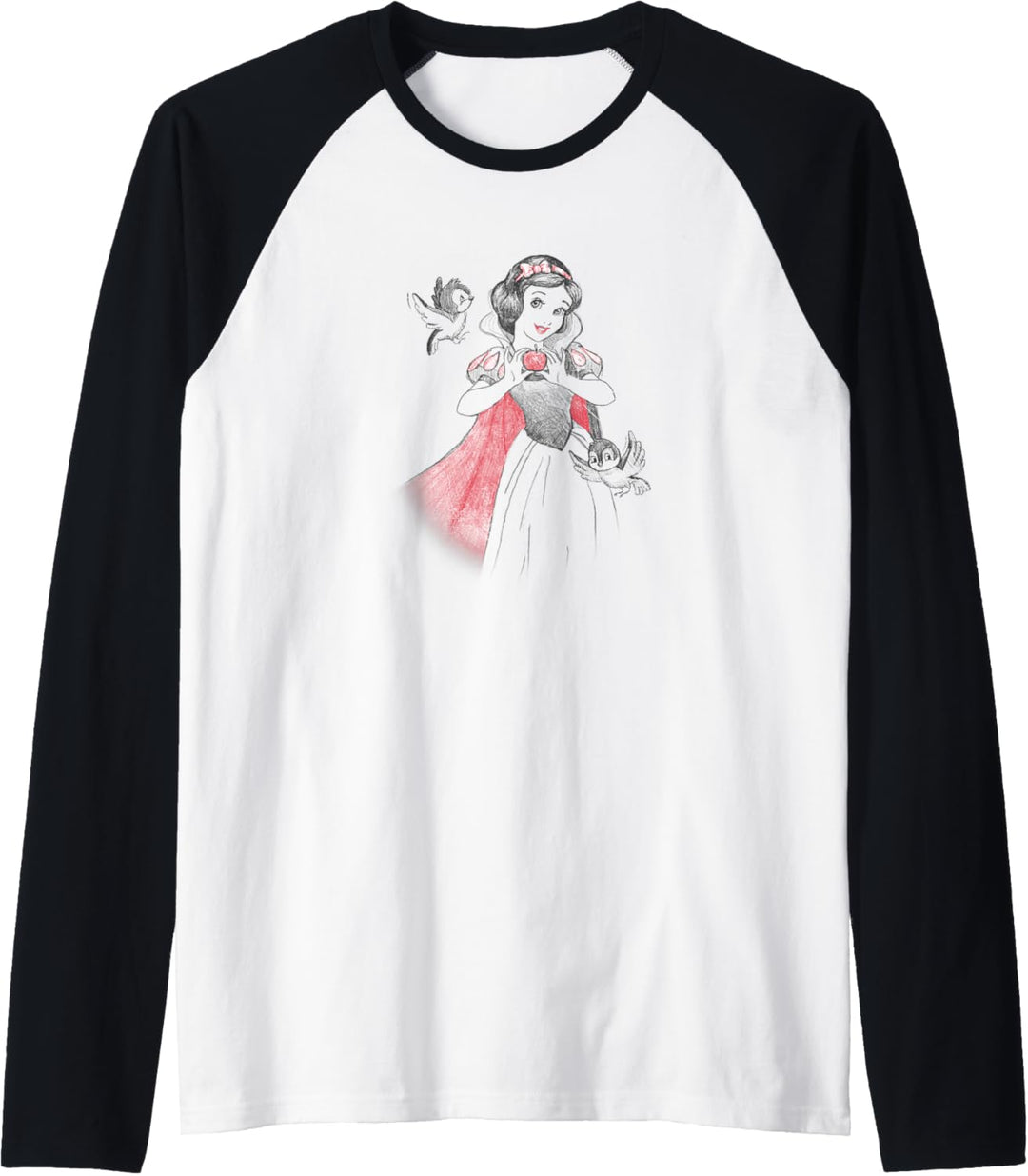 Disney Snow White Vintage Princess Sketch Raglan
