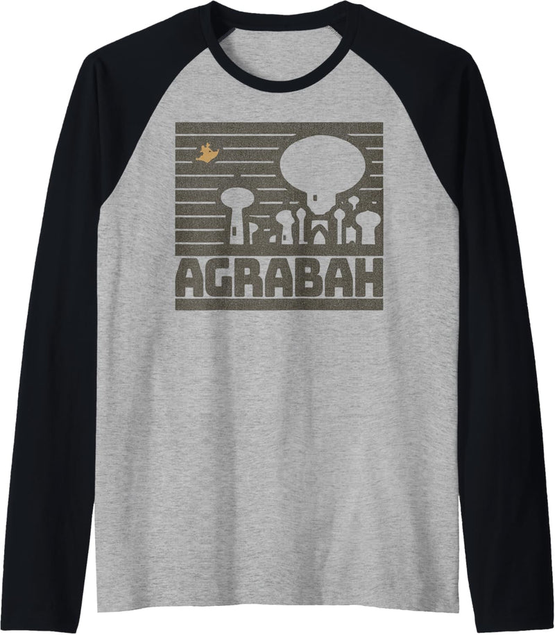 Disney Aladdin Agrabah Palace Line Art Raglan