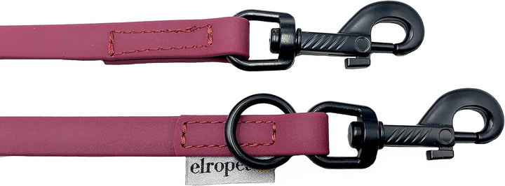 Biothane Hundeleine schwarzer Haken verstellbar für kleine Hunde/grosse Hunde 2m / 2,40m / 2,80m / 3