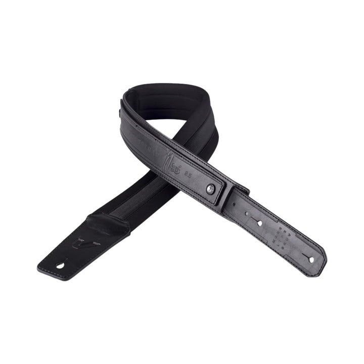 Gruv Gear SoloStrap Neo 6,3 cm breiter Gitarren-/Bass-Gurt, Schwarz 2.5" Wide schwarz, 2.5" Wide