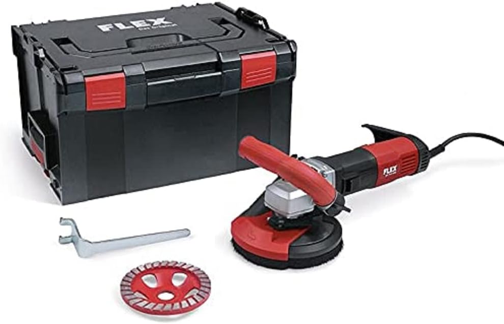 Flex Sanierungsschleifer (Schleifer mit Schleifteller, Absaughaube uvm) LDE 16-8 125 R,Kit TurboJet