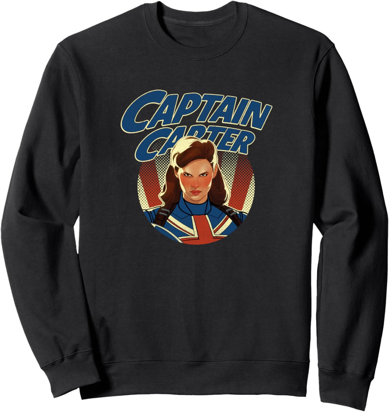 Marvel What If Captain Carter Mug Shot Sweatshirt