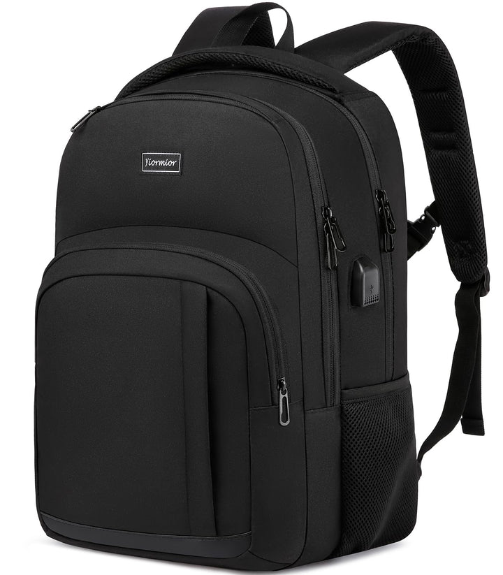 YIORMIOR Schulrucksack Jungen Mädchen Teenager, Rucksack Herren Damen Laptop Rucksack Daypacks für 1