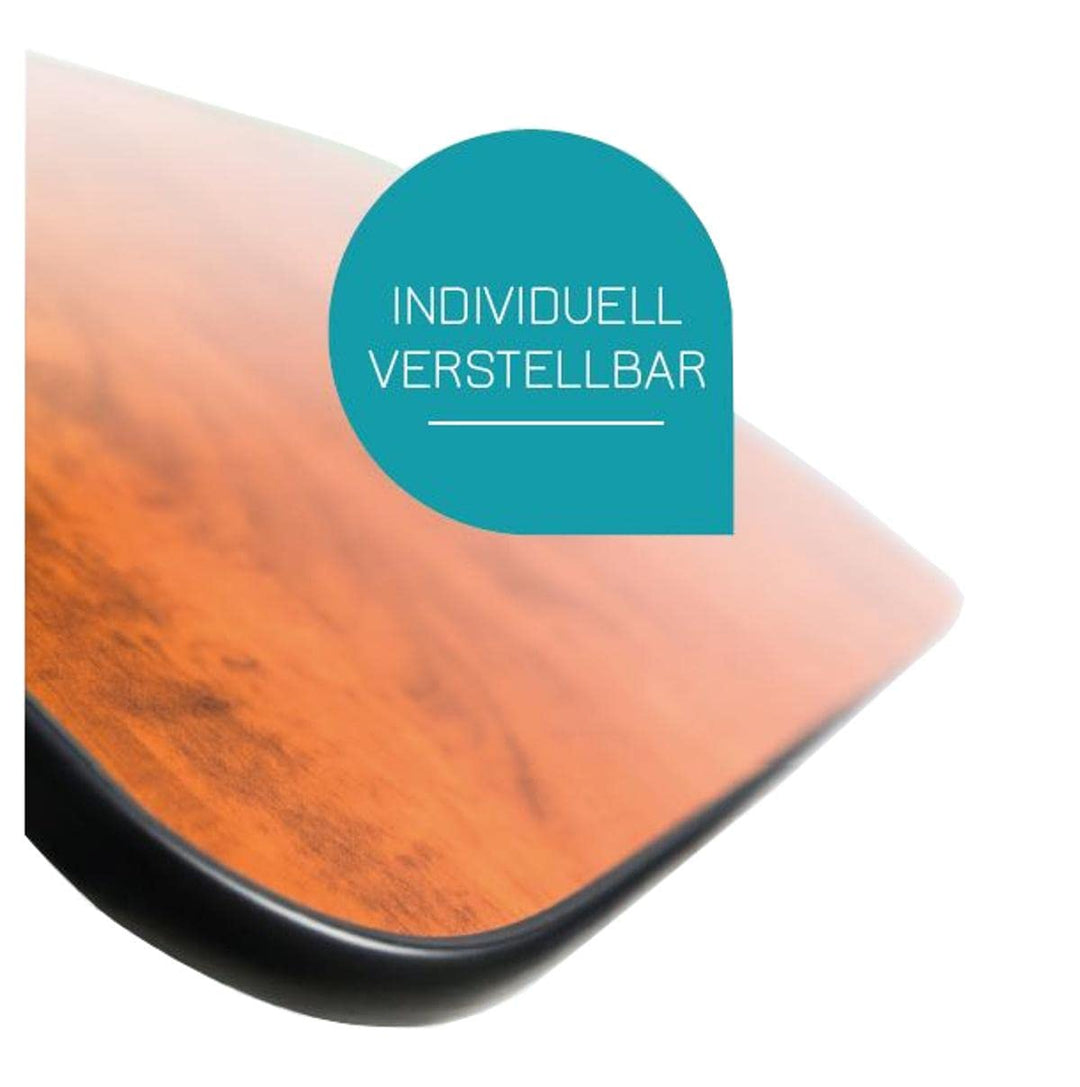 FabaCare Beistelltisch für Bett Nova, höhenverstellbarer Betttisch auf Rollen, mit FabaCare Easy To