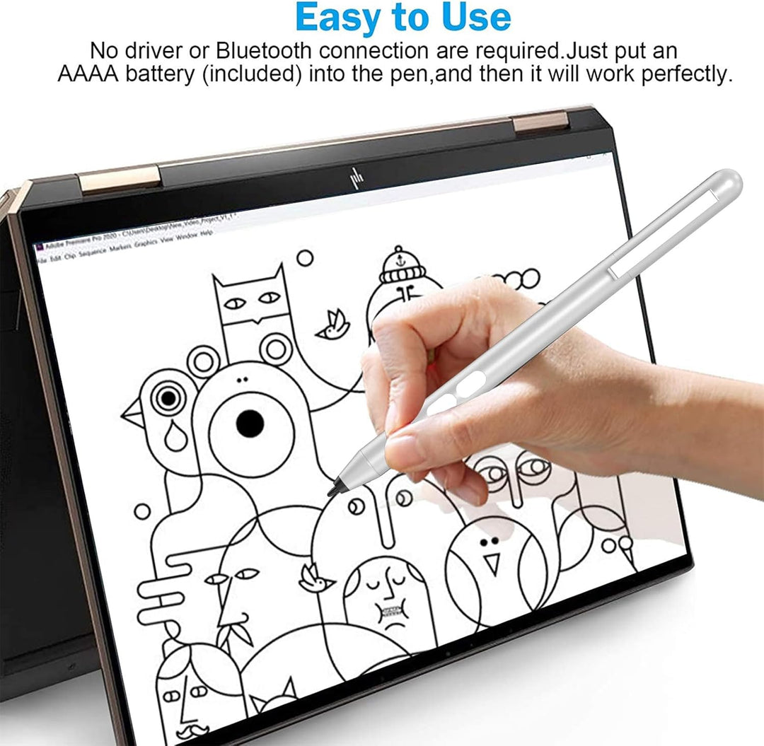 Stylus für Pen Stift HP Modell,Aktiver Stift mit Palm Rejection-Technologie,für HP Stift Envy x360,H