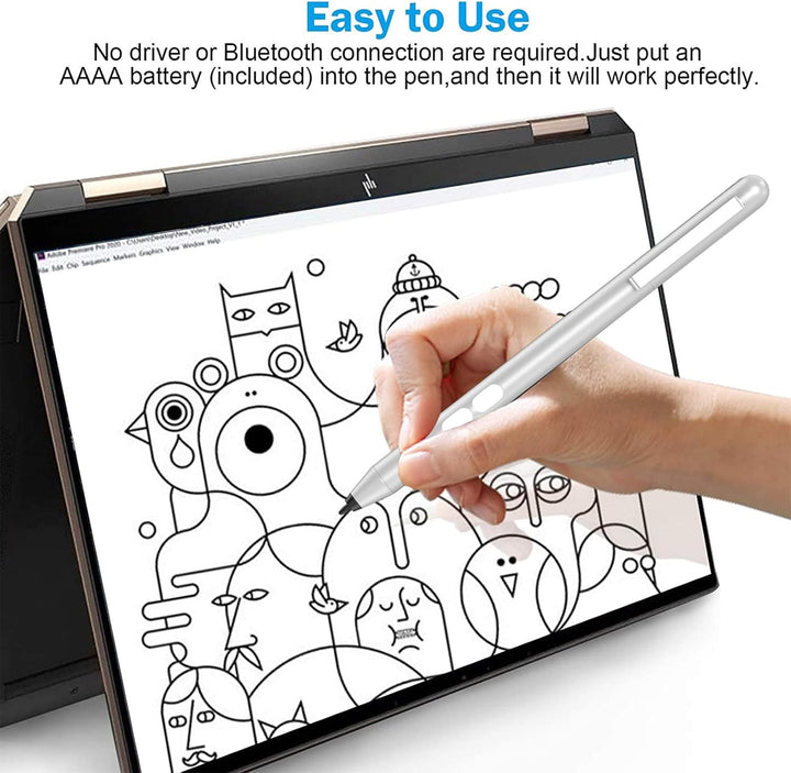 Stylus für Pen Stift HP Modell,Aktiver Stift mit Palm Rejection-Technologie,für HP Stift Envy x360,H