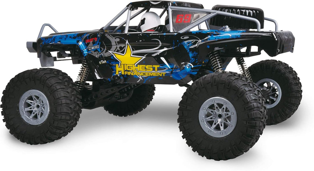 Amewi Double Bridge Brushed 1:10 RC Modellauto Elektro Crawler Allradantrieb (4WD) RtR 2,4GHz inkl.,