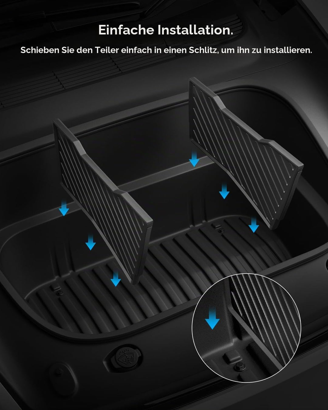 Spigen Auto Kofferraum Organizer für Tesla Model Y Juniper (Nur Premium &amp; Performance 2025 2026), Fr