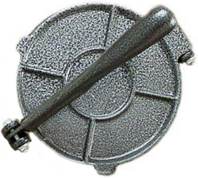 YARNOW Tortilla Maker Tortilla Press Edelstahl Antihaft Pie Teigpresse Maispresse Presspfanne Kuchen