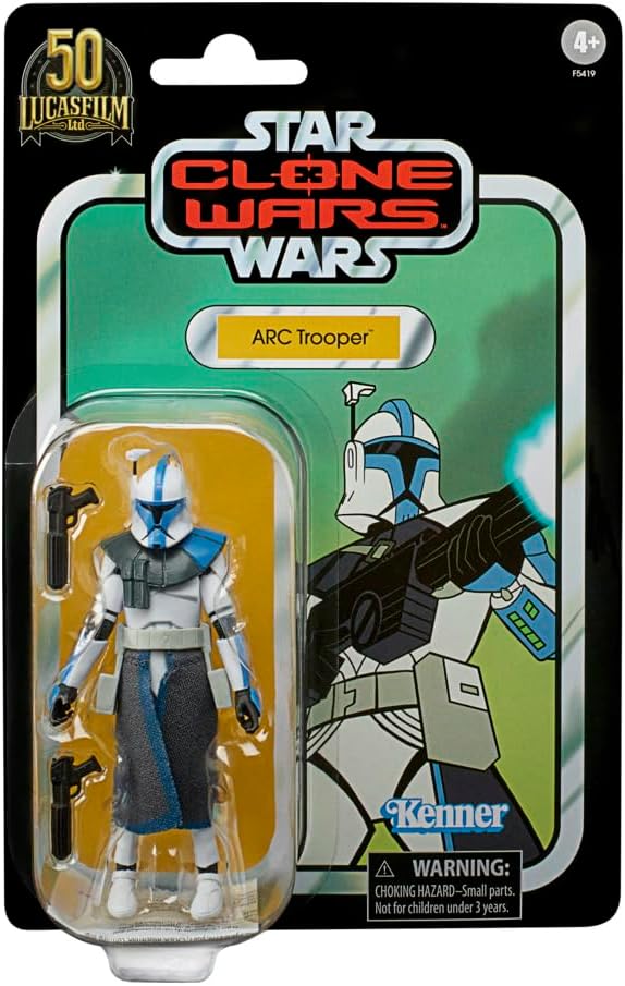 Star Wars Hasbro, Vintage Collection ARC Trooper Figur, RD-RS270085, Farbig, único