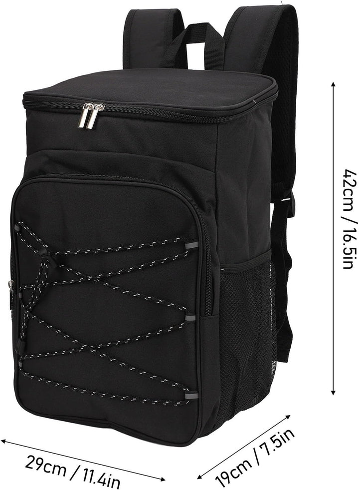 Rucksack, Picknickrucksack, Kühlrucksack Gross, Isolierte Kühltasche Viel Stauraum für Outdoor, Pick