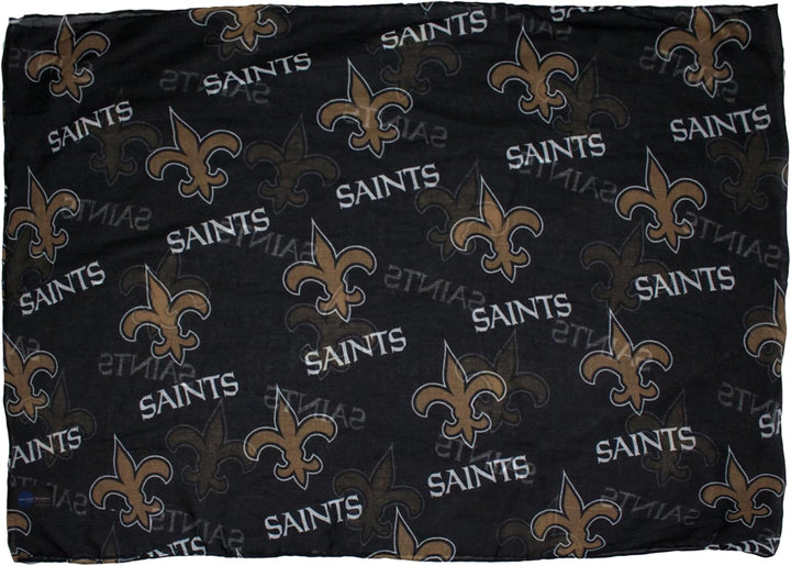 Littlearth NFL Infinity Schal Standard Color New Orleans Saints, Standard Color New Orleans Saints