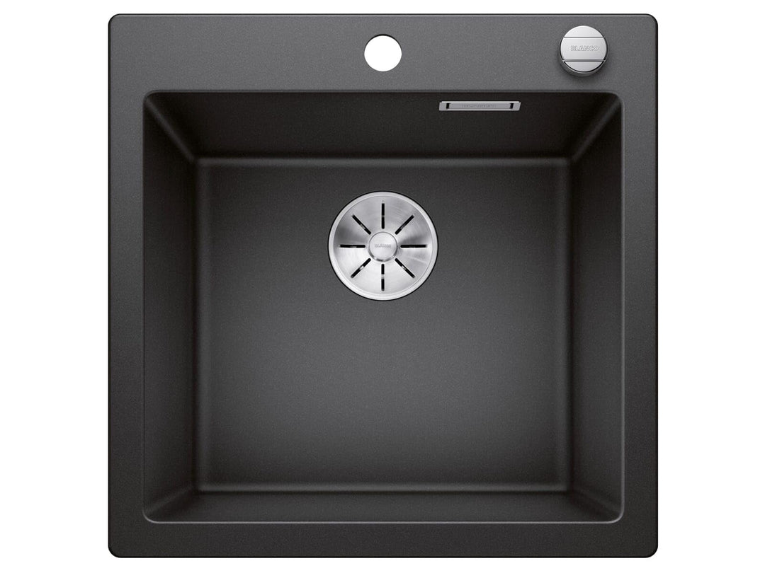 BLANCO PLEON 5 | SILGRANIT anthrazit | Einbauart: Einbau von Oben | mit Ablauffernbedienung | 50er U