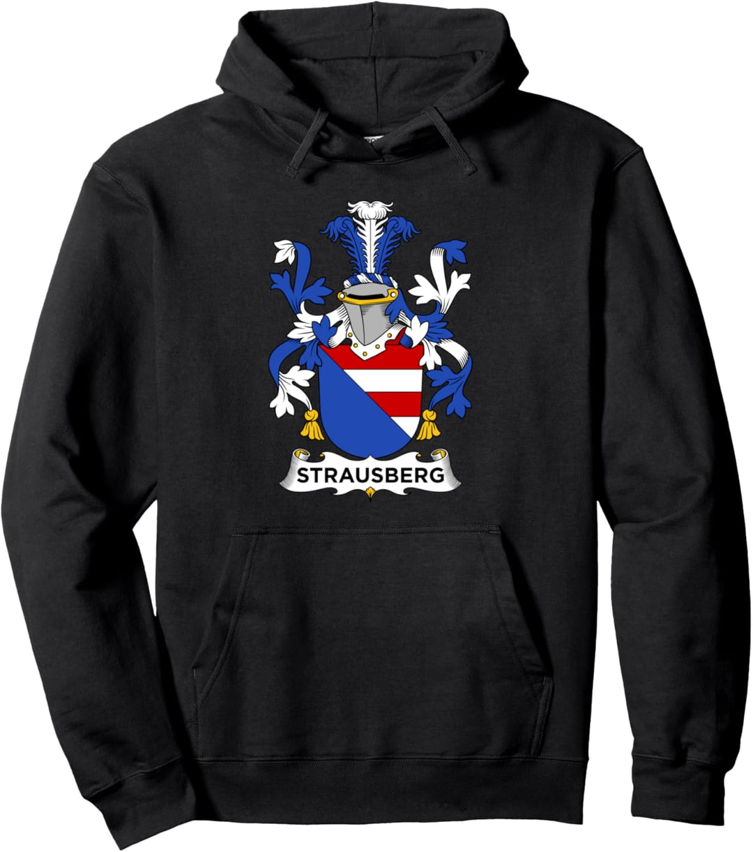 Strausberg Wappen - Familienwappen Pullover Hoodie