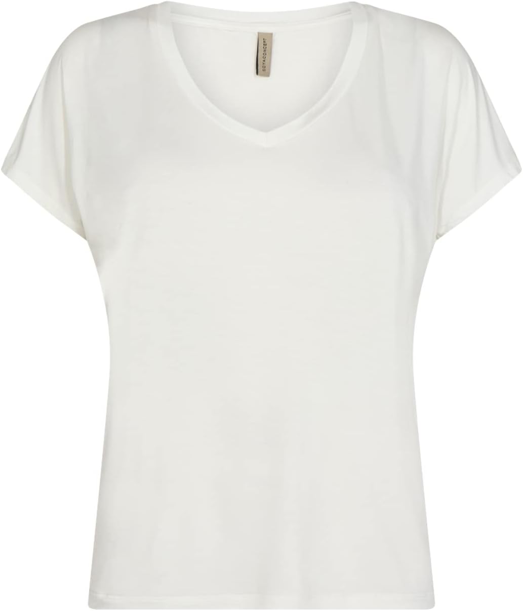 SOYACONCEPT Damen Sc-marica 32 T-Shirt S Eierschale, S Eierschale