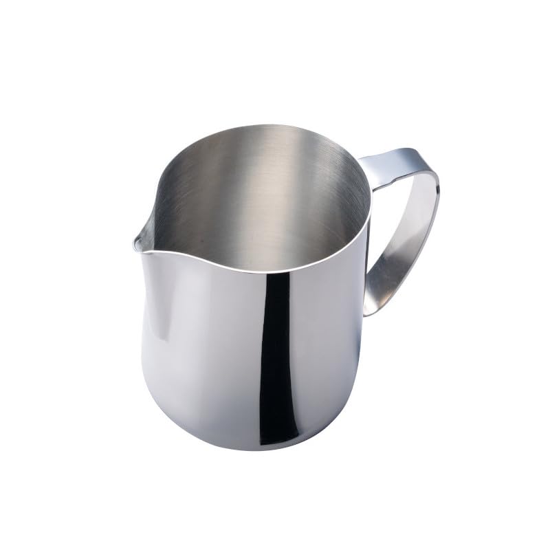 ILSA Milchkännchen für Cappuccino, Pen Jug, Edelstahl 18/10, Fassungsvermögen 80 cl, Tassen 8 Tazze