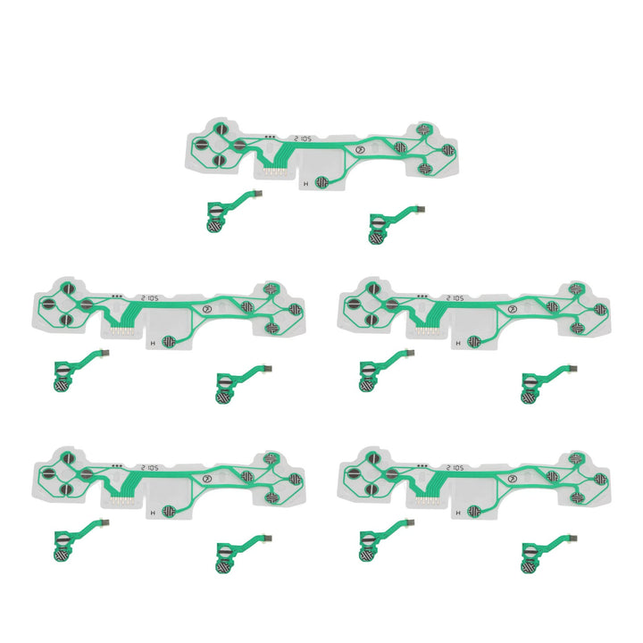 5er-Set Flexibles Flachbandkabel für Griff, Ersatz-Flexband-Leiterplatte, FPC-Gamepad-Griff, Leitfäh