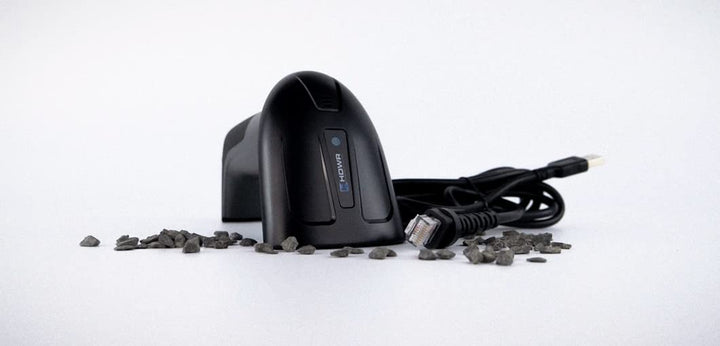 Professioneller Barcode Scanner für 1D/2D QR Code, automatischer drahtloser Codeleser, Kabelgebundes