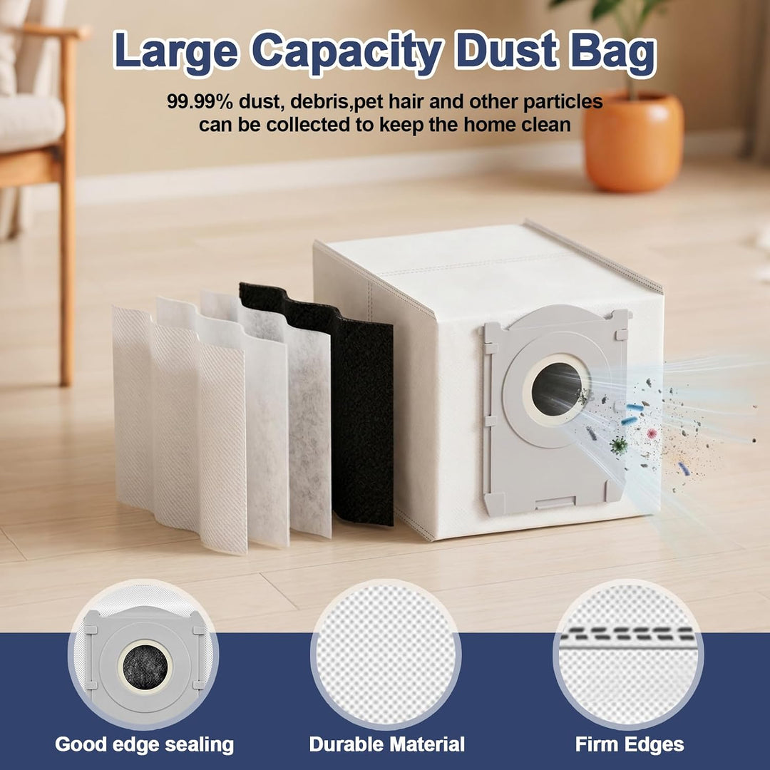Zubehör für ECOVACS DEEBOT T50 Max Pro Omni / T50 MAX PRO Omni Gen2 Roboter-Staubsauger 2 Hauptbürst