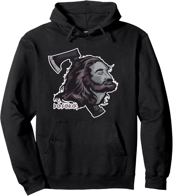 Wikinger Geschenk Mythologie Wikinger Berserker Pullover Hoodie