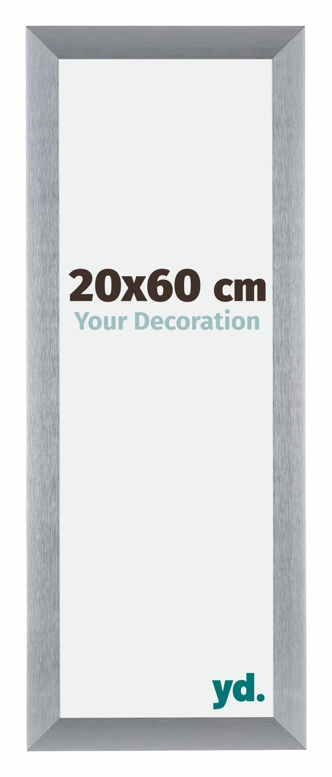 yd. Your Decoration - Bilderrahmen 20x60 cm - Bilderrahmen aus Aluminium mit Acrylglas - Antireflex