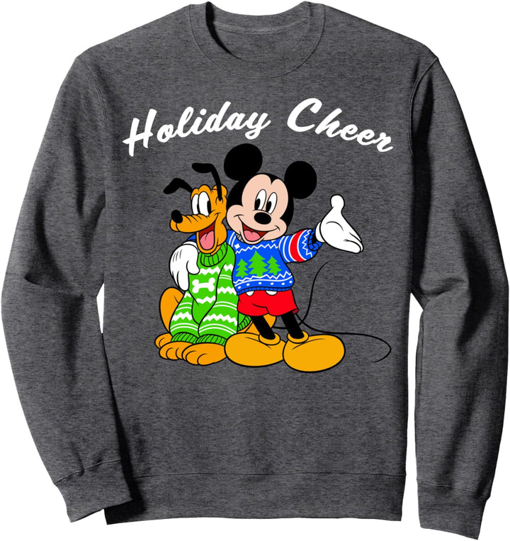 Disney Mickey And Friends Weihnachten Holiday Cheer Portrait Sweatshirt