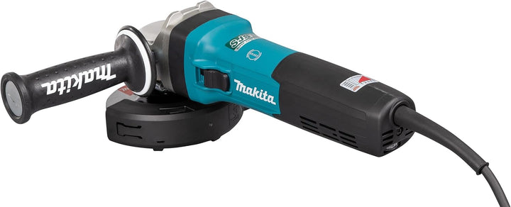 Makita GA5091X01 Winkelschleifer 125 mm, 1900 W, mit Bremse, Schiebeschalter und Elektronik