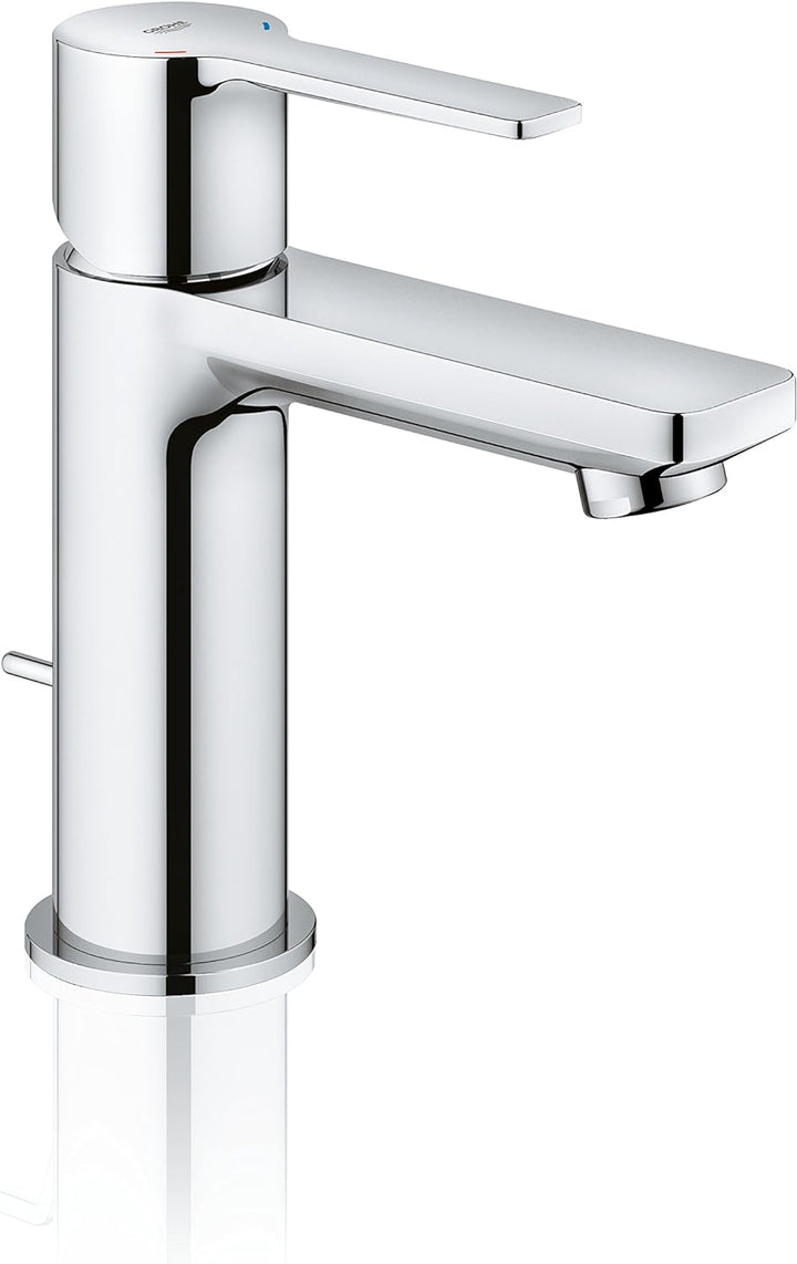 GROHE Lineare Badarmaturen - Einhand-Waschtischbatterie (DN 15 XS-Size, Einlochmontage) chrom, 32109