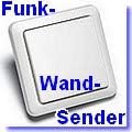 Funk-Türöffnermodul für elektrische Türöffner im Set mit Funk-Wandsender YWT-8500 von Intertechno