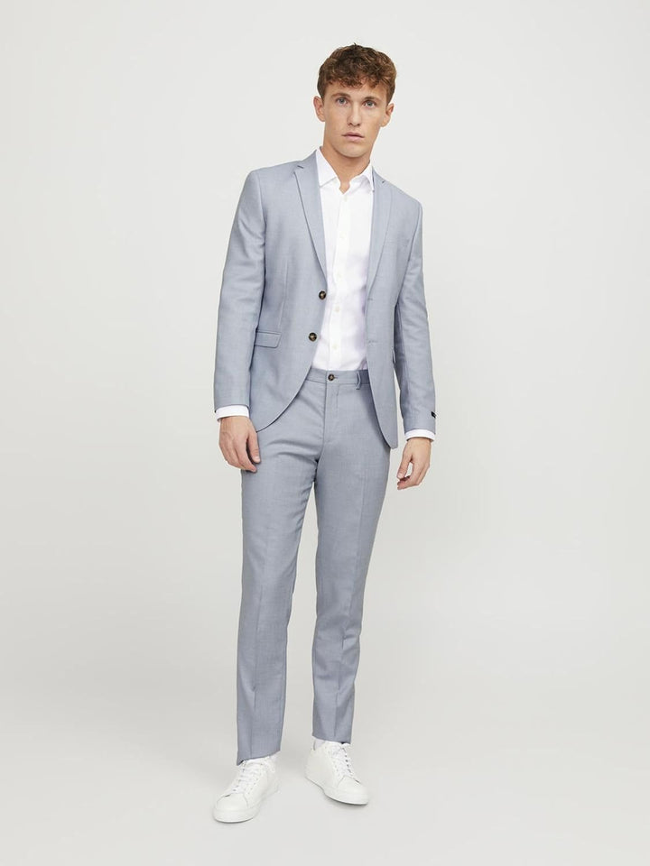 JACK & JONES Male Einreihiger Blazer JPRSOLARIS Super Slim Fit Blazer 54 Cashmere Blue/Fit:super Sli