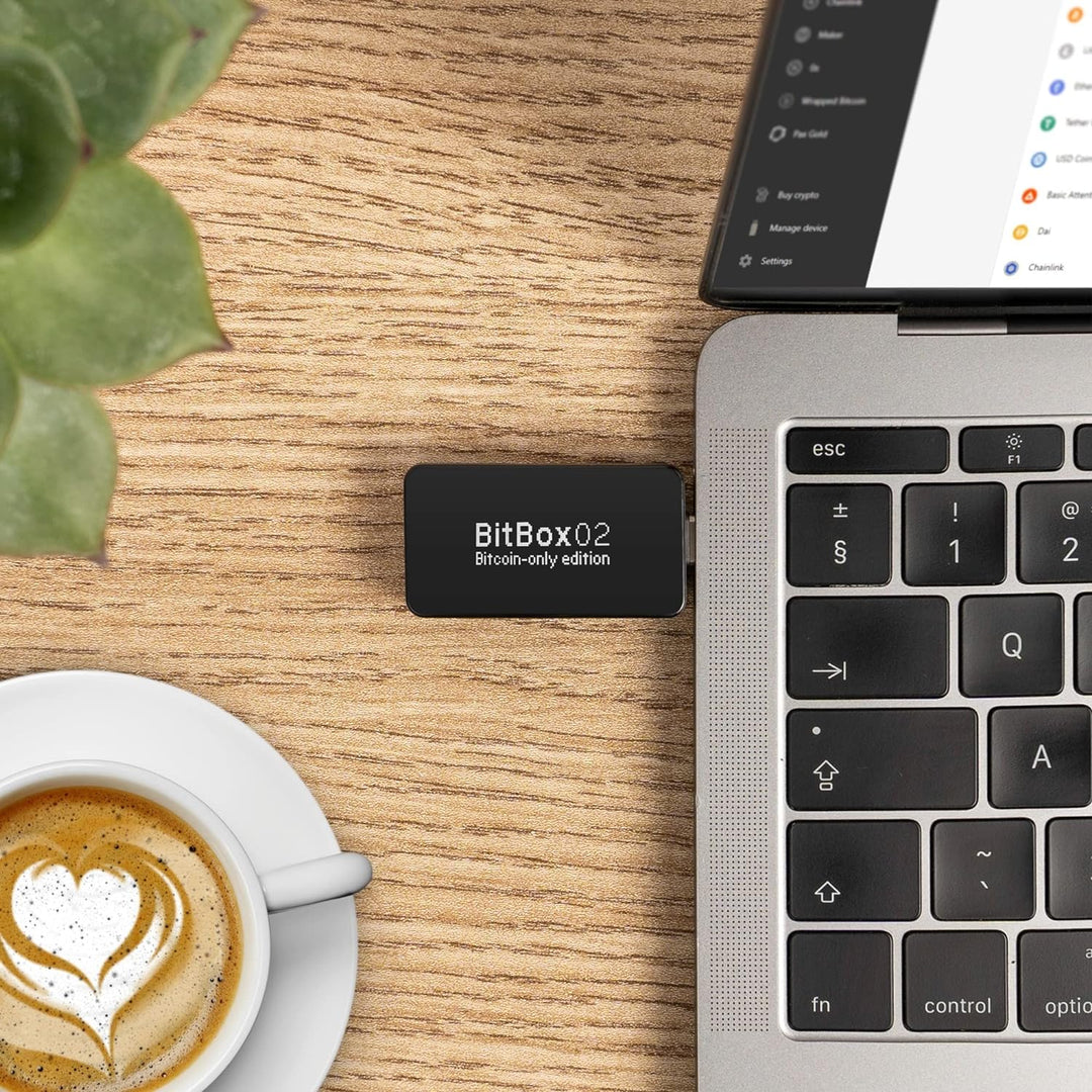BitBox02 Wallet für Bitcoin - Schweizer Hardware-Wallet für sicheres Cold Storage - komplett auf Deu