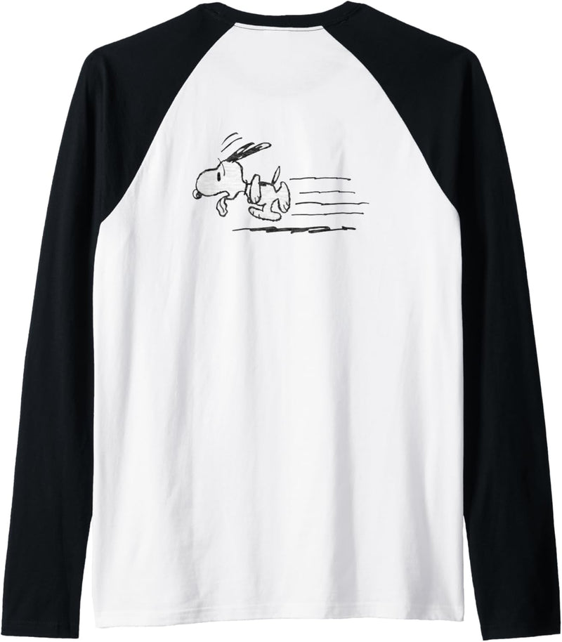 Peanuts Halloween Snoopy Ich habe keine Angst Raglan