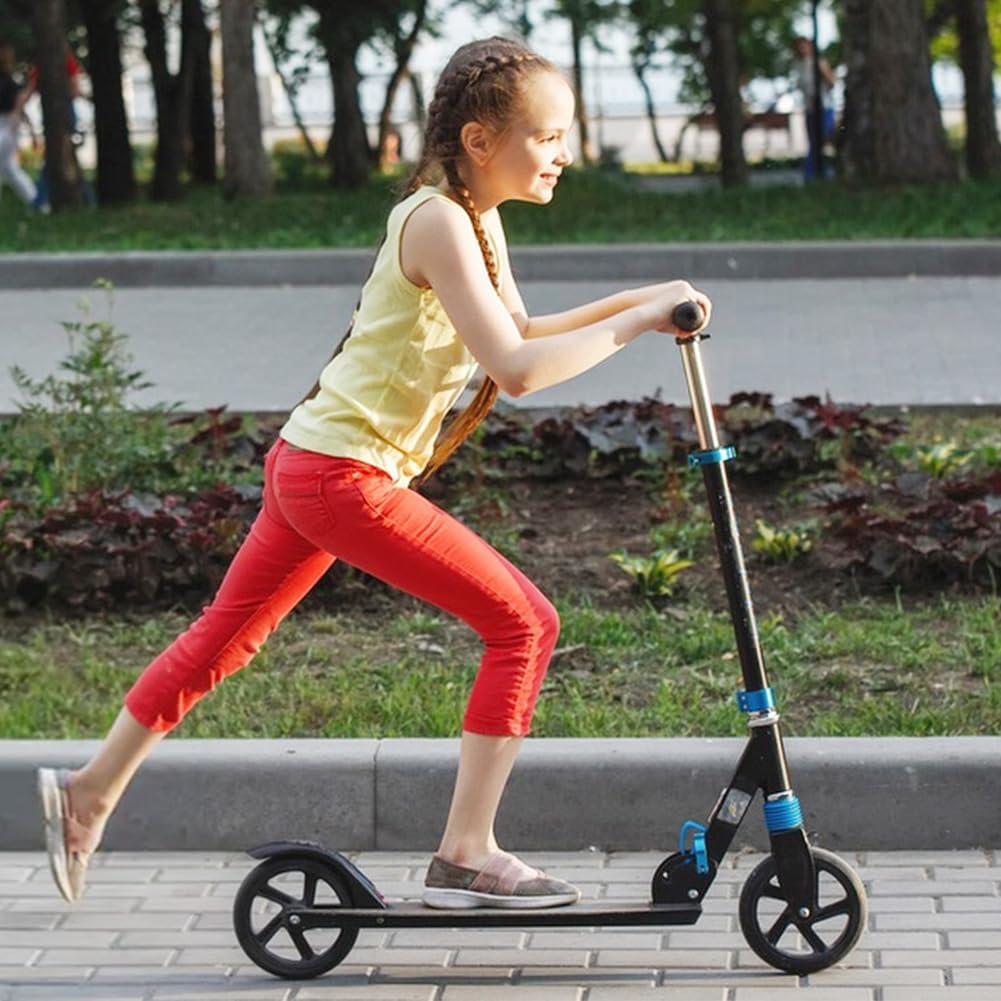 2 Stück 200mm Scooter Rollen, Scooter-Räder mit ABEC-9 Lagern, Anti-Rutsch Cityroller Reifen Ersatzr
