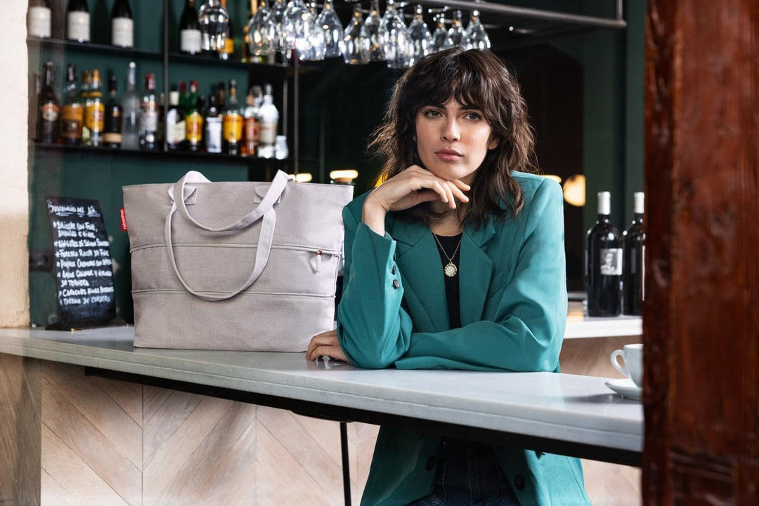 reisenthel shopper e1 - Grossraumtasche aus hochwertigem Polyestergewebe, Farbe:sky