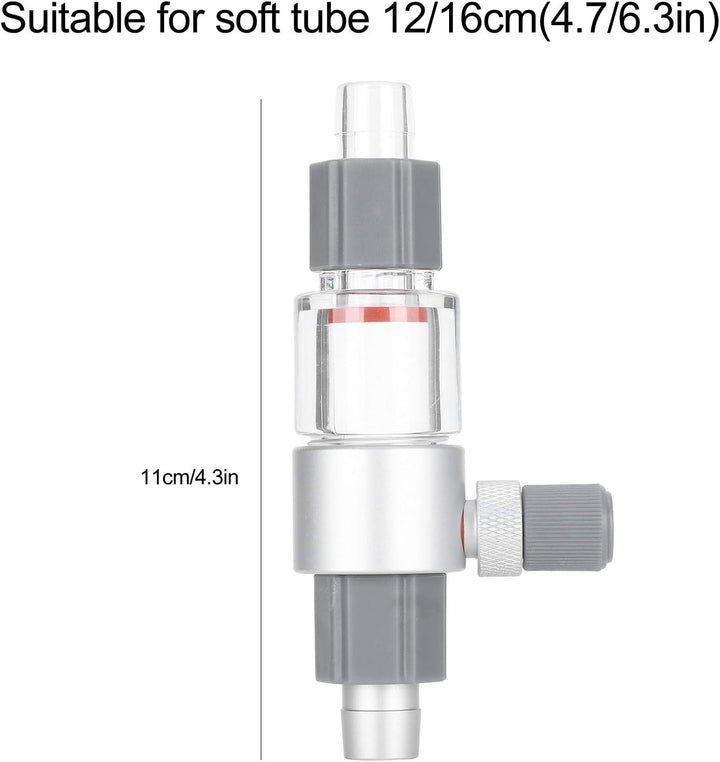 Aquarium CO2 Zerstäuber, Aquarium Zerstäuber Aussenbehälter CO2 Diffusor CO2 Reaktor Diffusor Aquari
