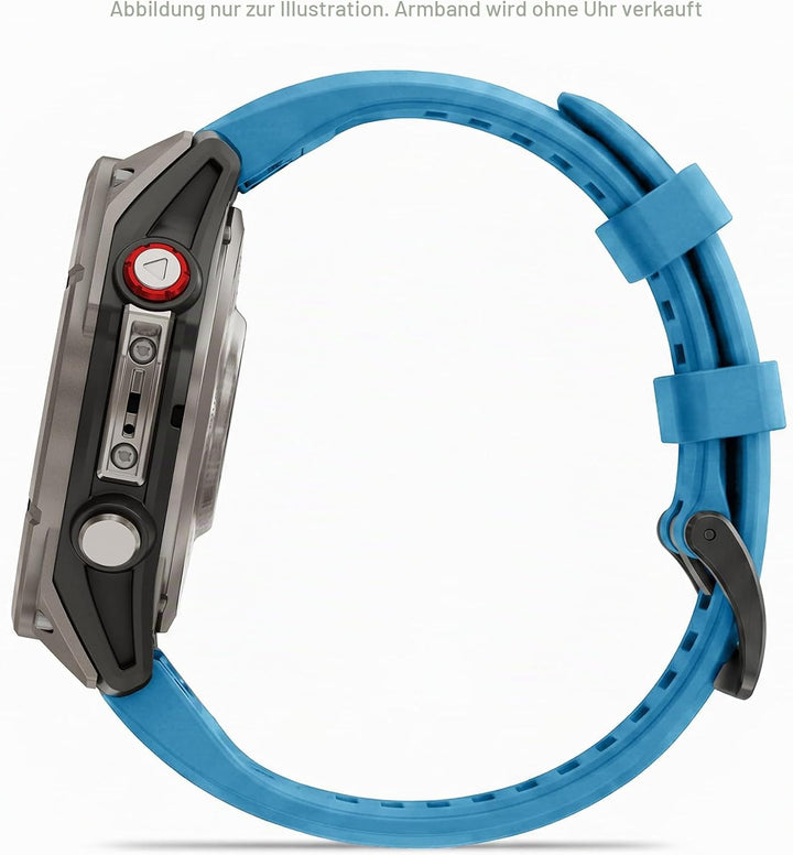 Garmin Quickfit Armband, Silikon, passend für Fenix, Epix, Instinct Serie, Forerunner 745/945/955, M