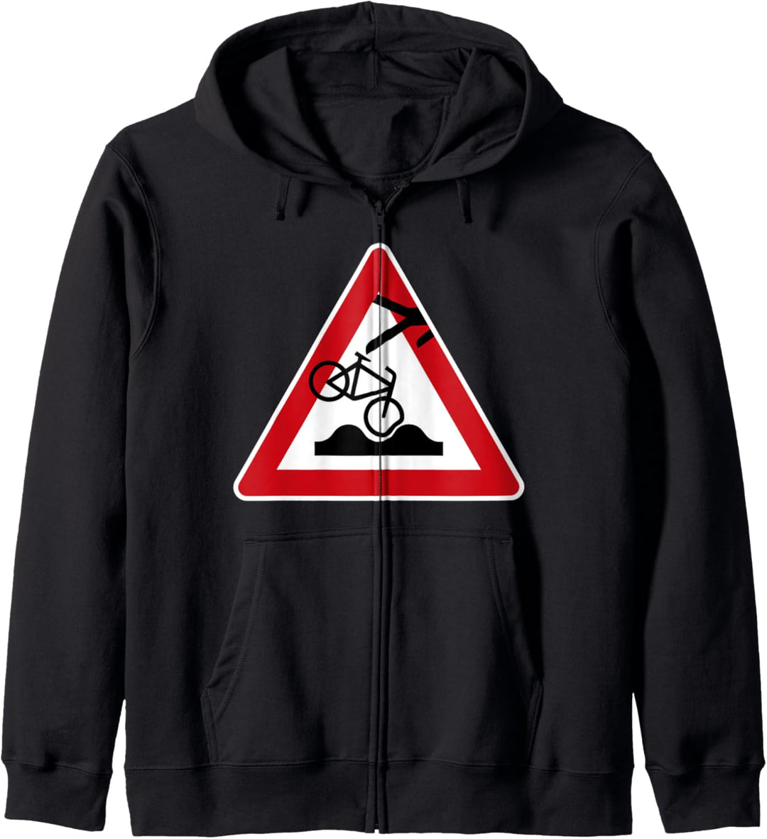 BMX Dirt Mountainbike Lustiger Biker Racer Kapuzenjacke