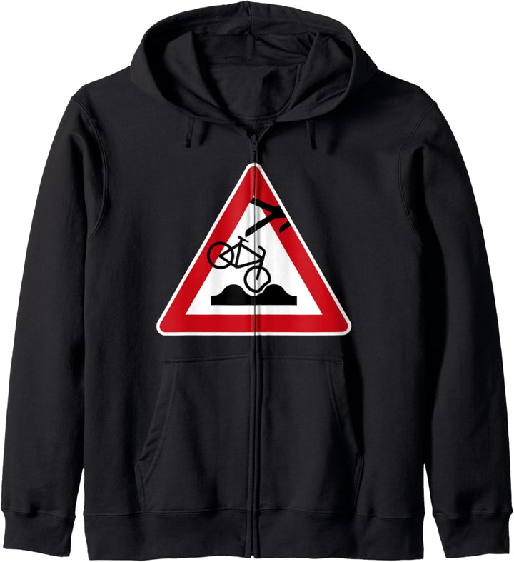 BMX Dirt Mountainbike Lustiger Biker Racer Kapuzenjacke