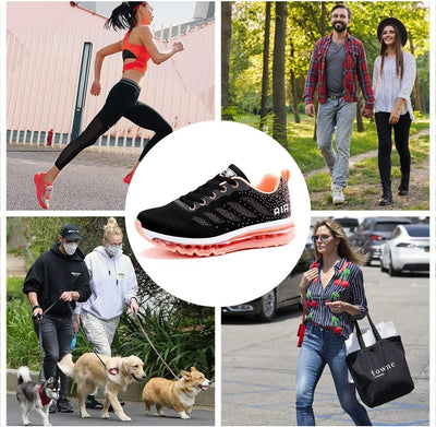 Sumateng Herren Damen Sportschuhe Air Sneakers Turnschuhe Unisex Laufschuhe Leichtgewichts Walkingsc