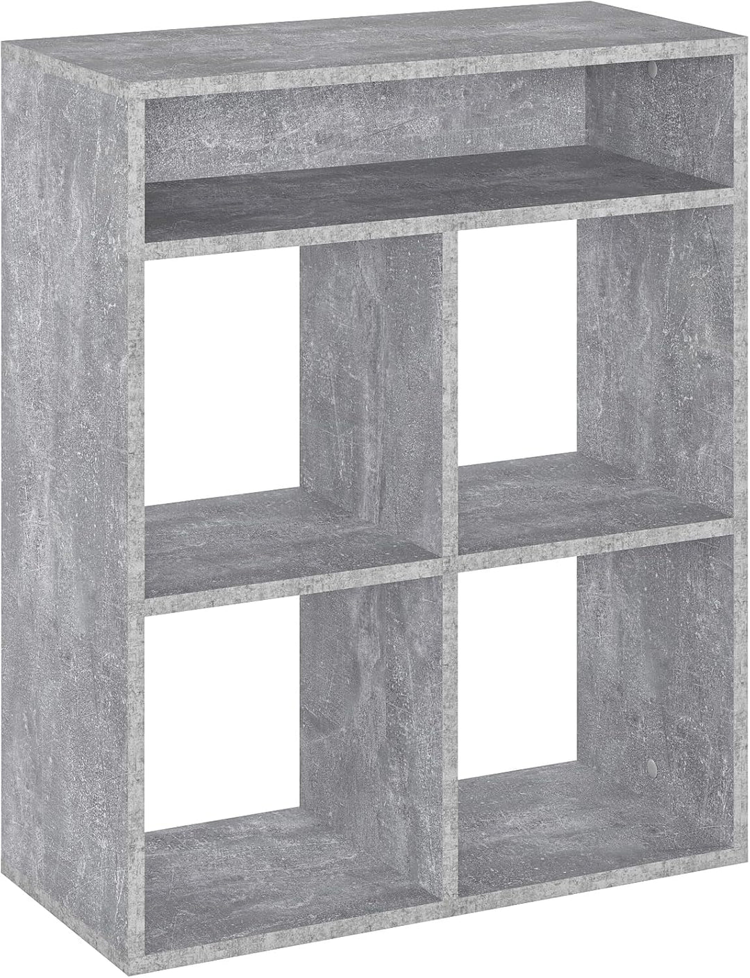 KOMTO Regal Beton - Bücherregal Standregal Würfelregal Büroregal 65,8 х 30,7 х 80,4 cm Bücherschrank