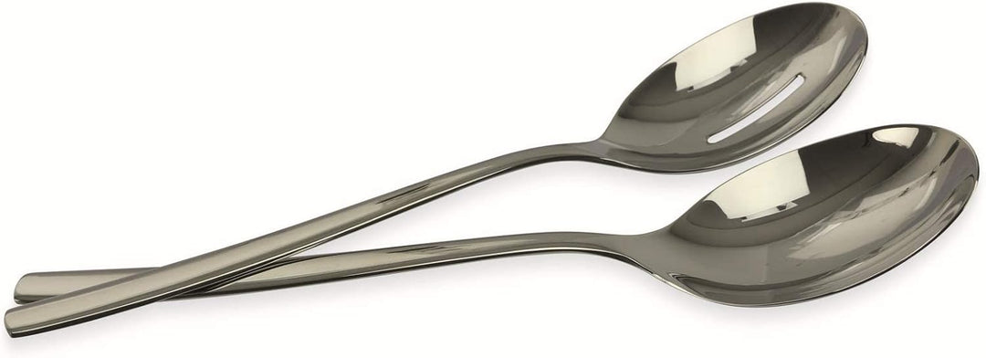 WMF Salatbesteck Edelstahl 25 cm, Salatgabel, Servierlöffel, Cromargan Edelstahl poliert, spülmaschi