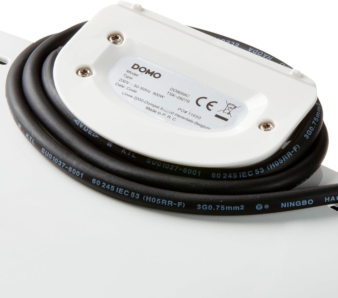 Domo DO9056C Sandwichmaker XL, 900 W, weiss