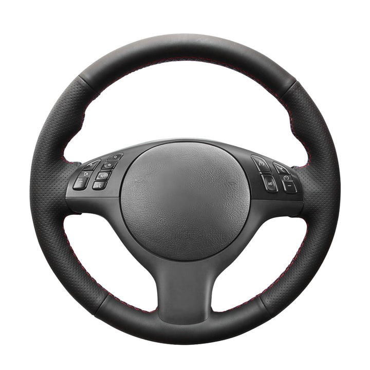 Mewant Lenkradhülle aus Mikrofaser-Leder für BMW 3er E46 E46/5er 2004-2005/5er E39 2002-2003 / M3 20