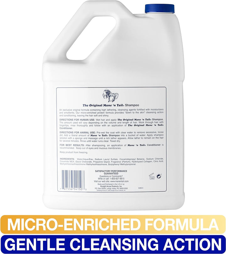 Mane 'n Tail 0727556541503 Mähnen- und Schweifshampoo, 3,78 l
