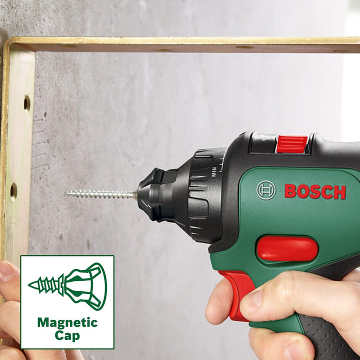 Bosch Akkuschrauber AdvancedDrill 18 Set (mit Akku, 18 Volt System, 3 Aufsätze, im Koffer) 42 Nm | 1